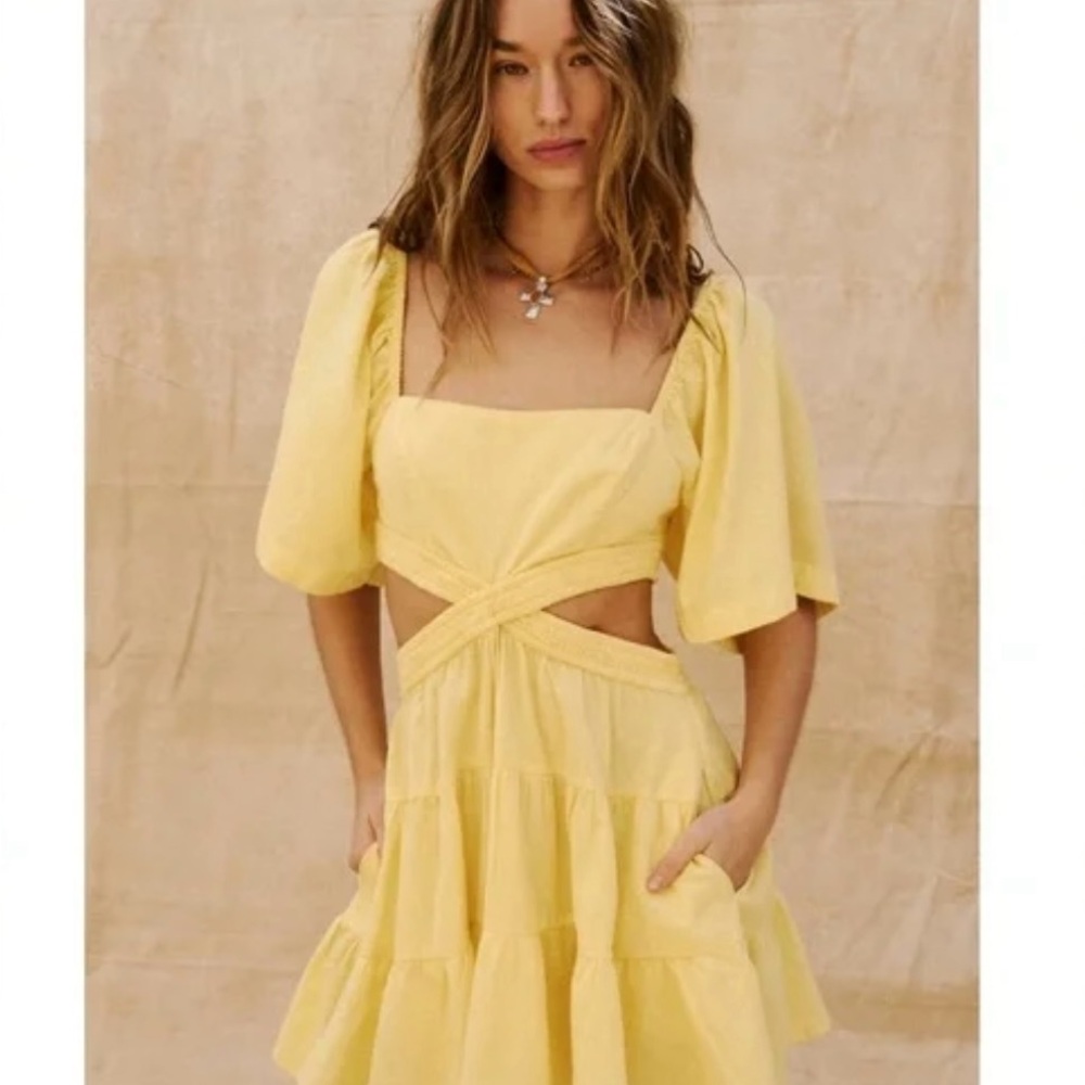 NWT Free People Cross of Sunlight Mini - Large